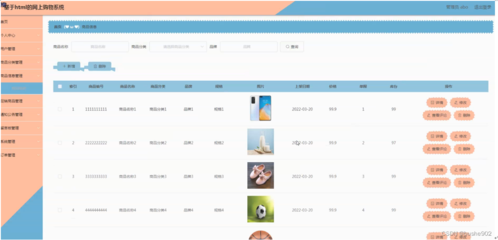 (附源碼)計算機畢業(yè)設計ssm基于html的網上購物系統(tǒng)